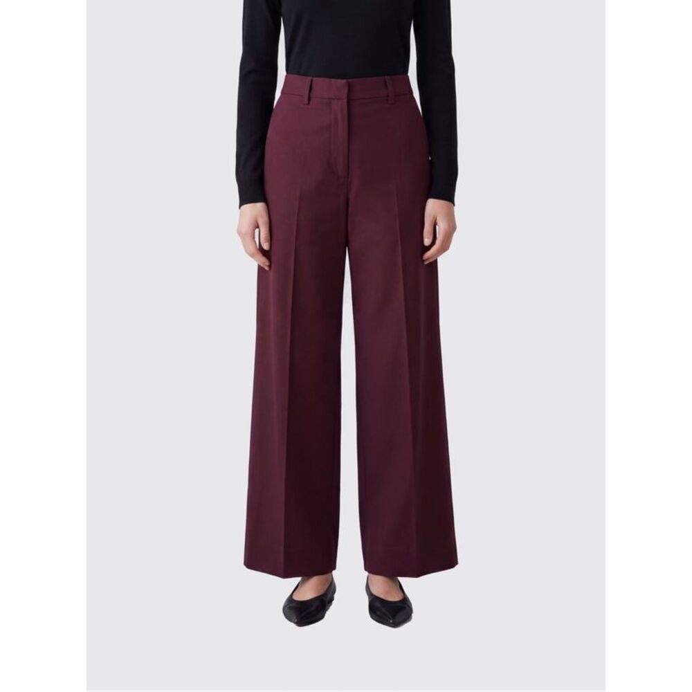 'S Max Mara Women 'S Max Mara High-Waisted Wide-Leg Cotton Palazzo Trousers